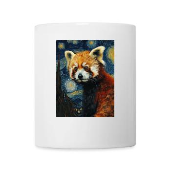 Red Panda, Van Gogh, Style - Mug - white - Front