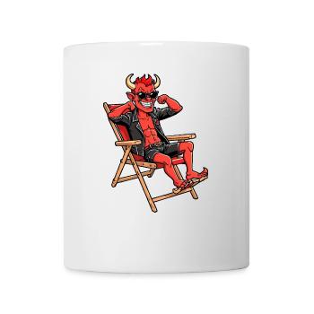 Roter Teufel - Tasse - Weiß - Vorne