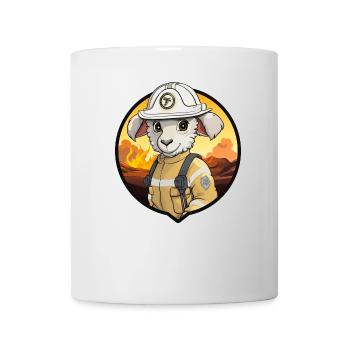 Pompiers de moutons - Mug blanc - blanc - Devant