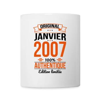 18th Birthday - Original - January 2007 - Mug - white - Front