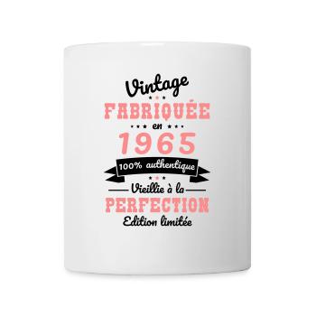 60 Years Anniversary - Vintage 1965 - Mug - white - Front