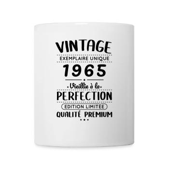 60 Years Anniversary - Vintage 1965 - Mug - white - Front