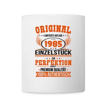 40th Birthday - Original 1985 Unique Piece - Mug - white - Front