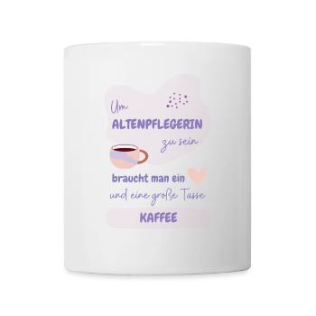 Beste Altenpflegerin - Tasse - Weiß - Vorne
