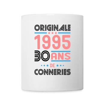 Anniversaire 30 ans - Originale 1995 - Conneries - Mug blanc - blanc - Devant