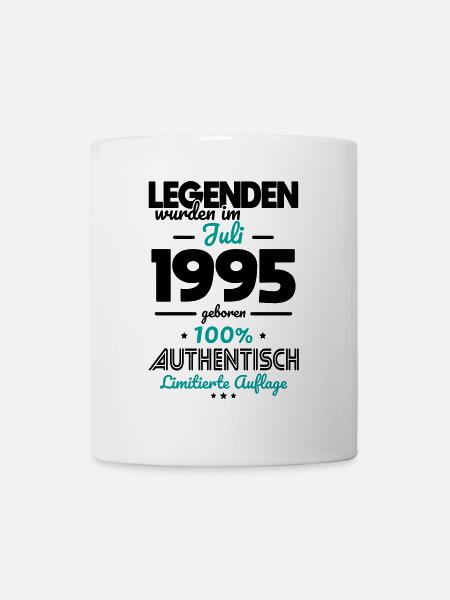 30. Geburtstag - Legenden wurden im Juli 1995 - Kop/krus - hvid