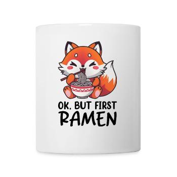 Ok But First Ramen Noodles Cute Food Lover - Mug - white - Front