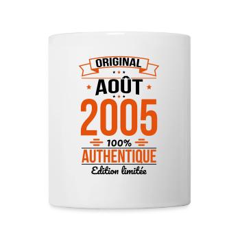 20th Anniversary - Original - August 2005 - Mug - white - Front