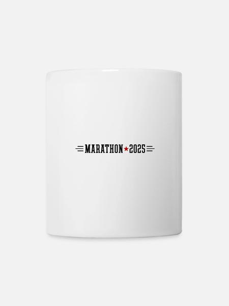 Marathon 2025 - Mug blanc - blanc