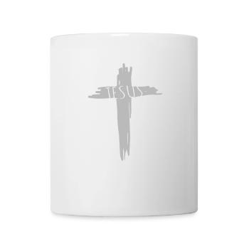 Cross Jesus - Mug - white - Front