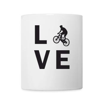 I love Biker - Tasse - Weiß - Vorne