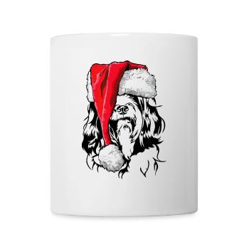 Santa Tibetan Terrier Christmas Dogs Wilsigns - Mug - white - Front