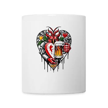 I love beer - Mug - white - Front