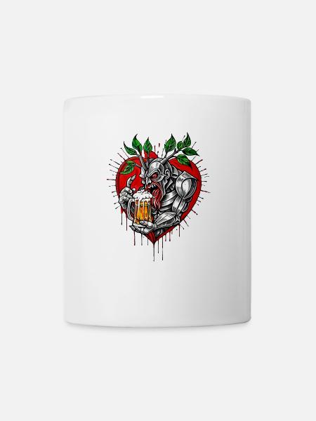 Ich liebe Bier - Tasse - Weiß