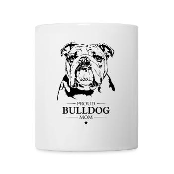 Bouledogue Maman Anglais Bouledogue Chiens Wilsigns - Mug blanc - blanc - Devant