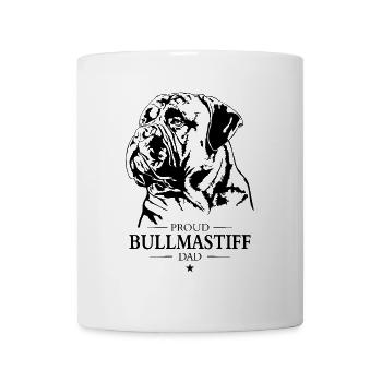 Bullmastiff Dad Dog Dog Wilsigns - Mug - white - Front