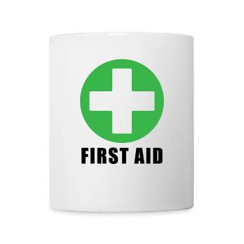 FIRST AID - Mug - white - Front
