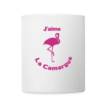 j'aime la Camargue - Mug blanc - blanc - Devant