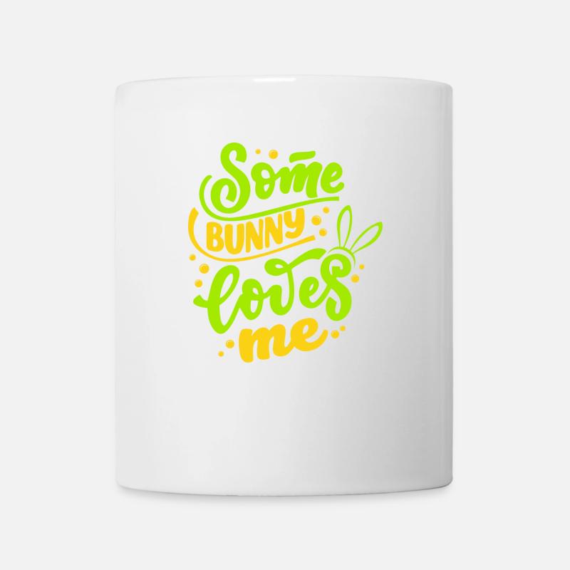 Un lapin m'aime - Mug blanc - blanc