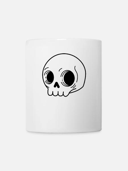 grue simple - Mug blanc - blanc
