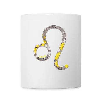 Zodiac sign Leo e 40 - Mug - white - Front