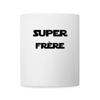 j'ai un super grand frère - Mug blanc - blanc - Devant