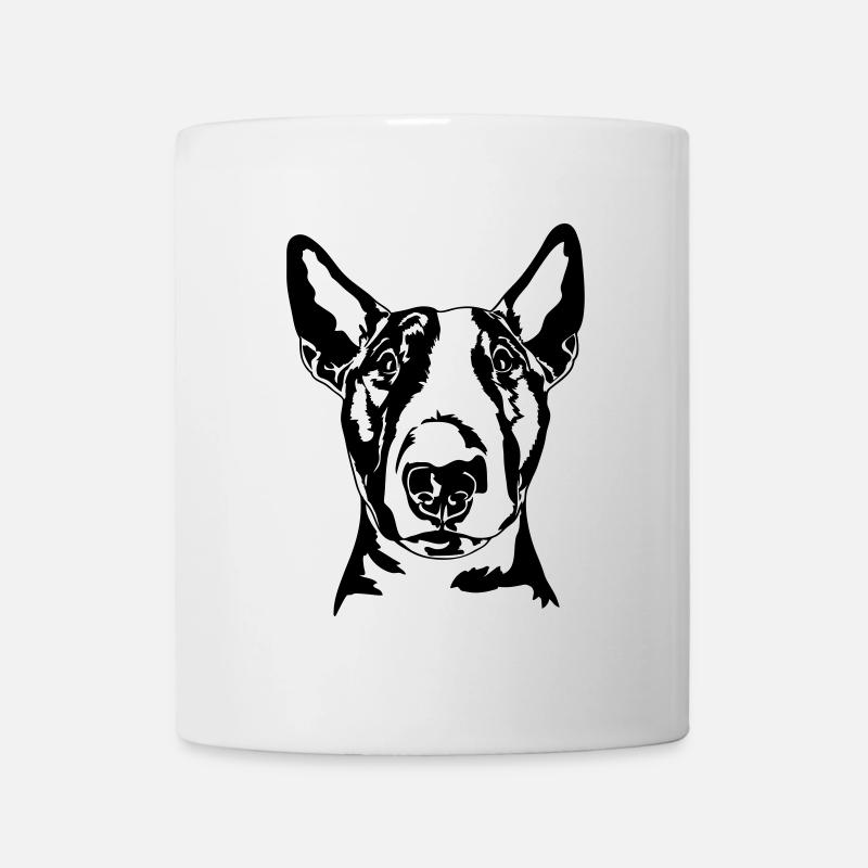 BULL TERRIER - BULL TERRIER chien chiens Wilsigns - Mug blanc - blanc