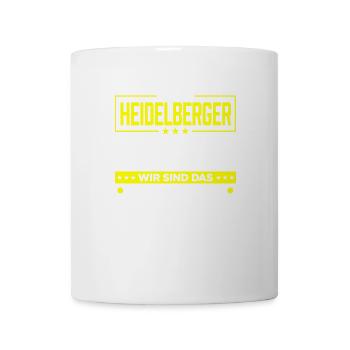 HEIDELBERGER - Böller - Tasse - Weiß - Vorne