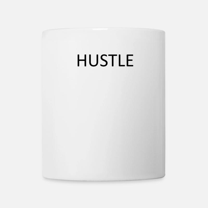 hustle - Mug - white