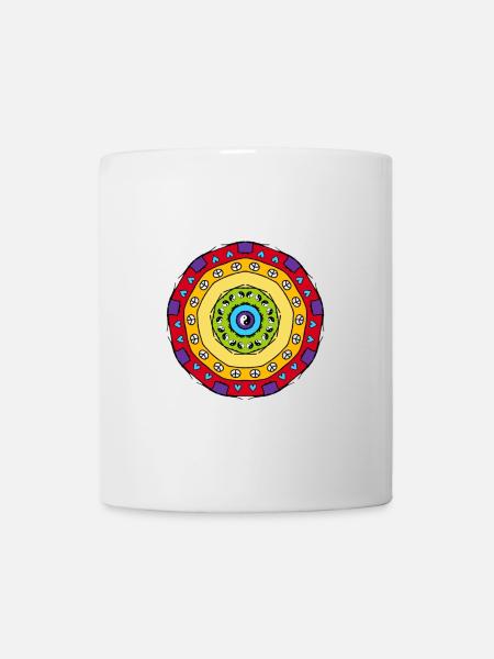 Rainbow colors - Tasse - Weiß