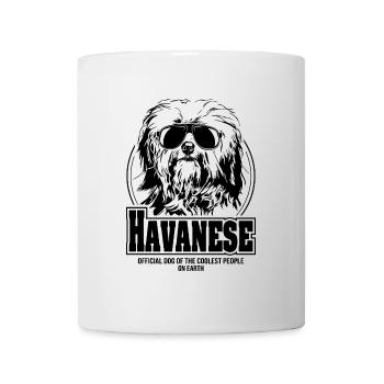 HAVANESE coolest people Hunde Spruch Wilsigns - Tasse - Weiß - Vorne