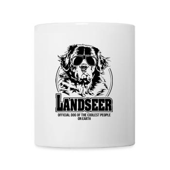 LANDSEER coolest people Hunde Spruch Wilsigns - Tasse - Weiß - Vorne