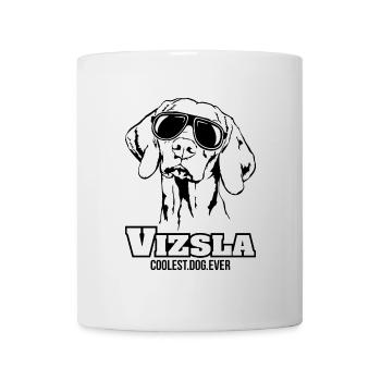VIZSLA coolest dog ever Dog saying dog dogs - Mug - white - Front