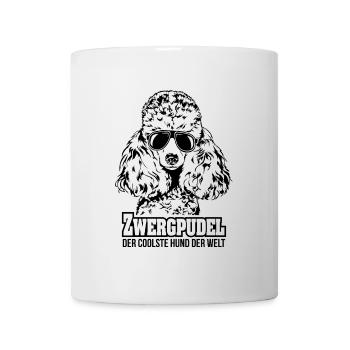 ZWERGPUDEL coolster Hund Hundespruch Wilsigns - Tasse - Weiß - Vorne