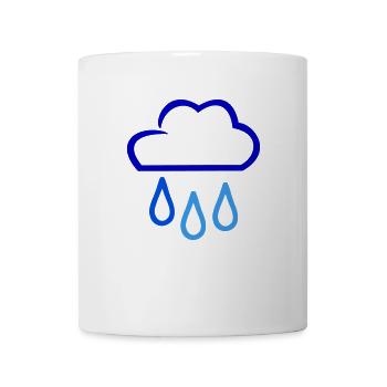 Cloud - Tasse - Weiß - Vorne