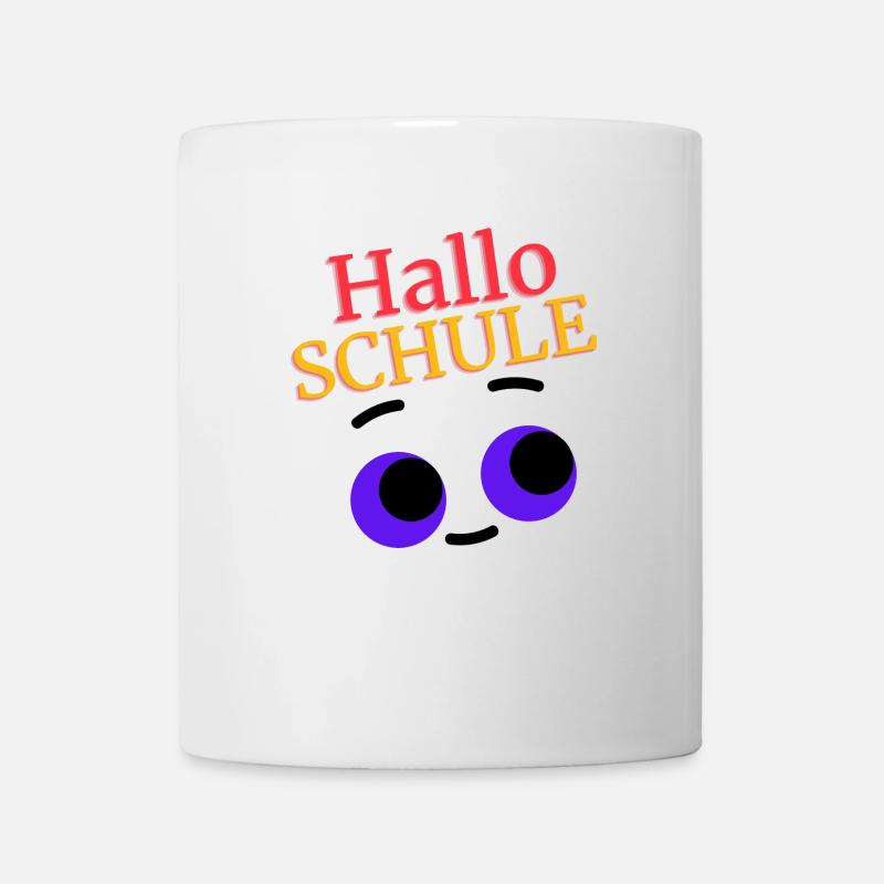 Einschulung Illustration - Tasse - Weiß