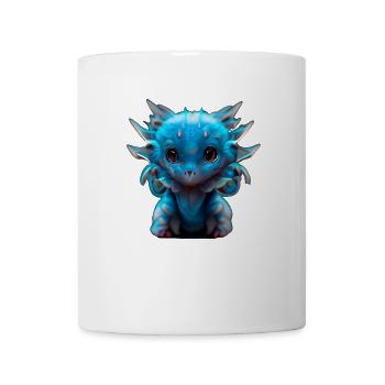 Drache - Tasse - Weiß - Vorne