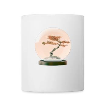 Bonsai 4, digital Art - Mug - white - Front