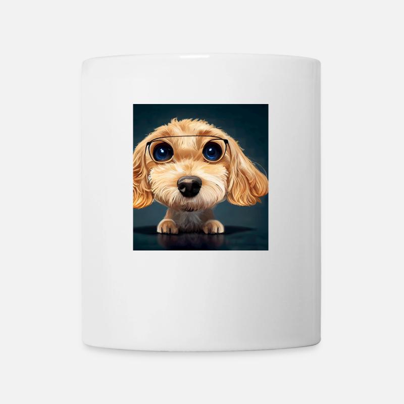 Entzückender Hund 02 - Tasse - Weiß