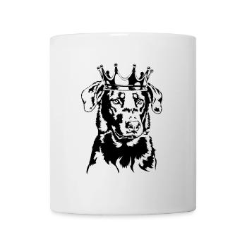 BEAUCERON Crown Dogs Dog Wilsigns - Mug - white - Front