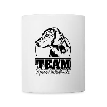 ÉQUIPE ALPINE DACHSBRACKE Chiens de chasse Wilsigns - Mug blanc - blanc - Devant
