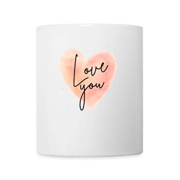 Love you - Tasse - Weiß - Vorne