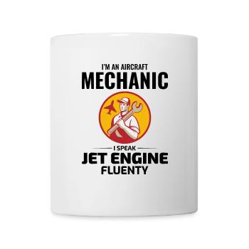 Fluggerätmechaniker Luftfahrtwartungstechniker - Tasse - Weiß - Vorne