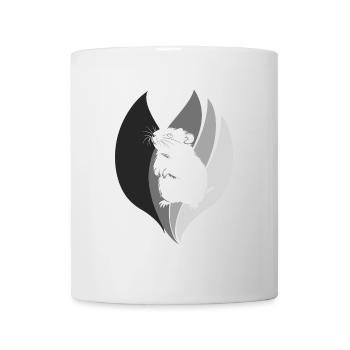 Rongeur Hamster Animal de compagnie - Mug blanc - blanc - Devant
