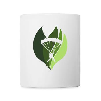 Parachutisme Parachutisme Parapente - Mug blanc - blanc - Devant