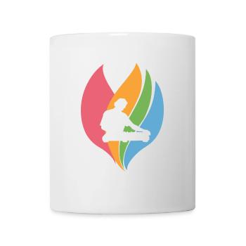 DJ Djing Shuffle - Mug - white - Front