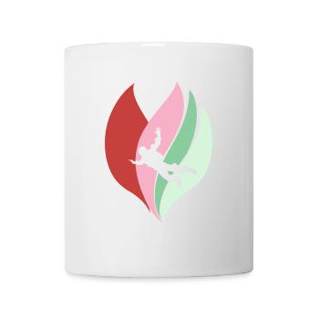 Parachutisme Base Jump Vol - Mug blanc - blanc - Devant