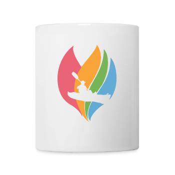 Kayaking Rafting Kayak - Mug blanc - blanc - Devant