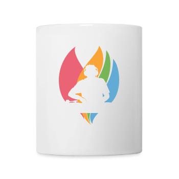DJ Techno Rave - Mug blanc - blanc - Devant