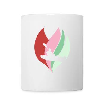Kayak Aviron Canoë - Mug blanc - blanc - Devant